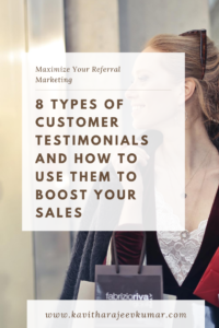 8 types of customer testimonials that you can use to boost your sales