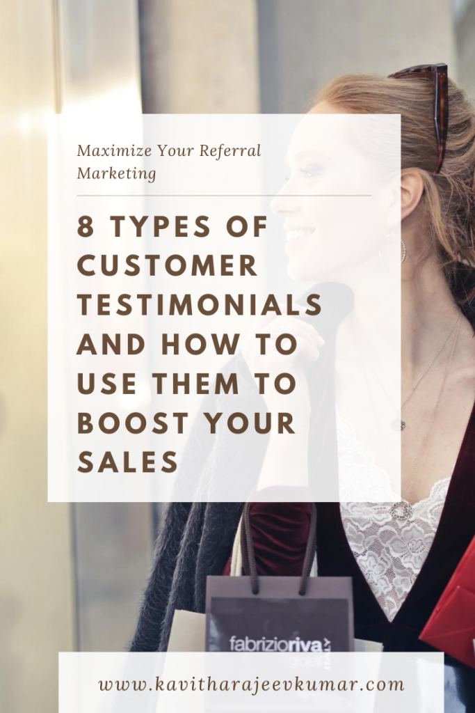 8 best customer testimonials to boost sales