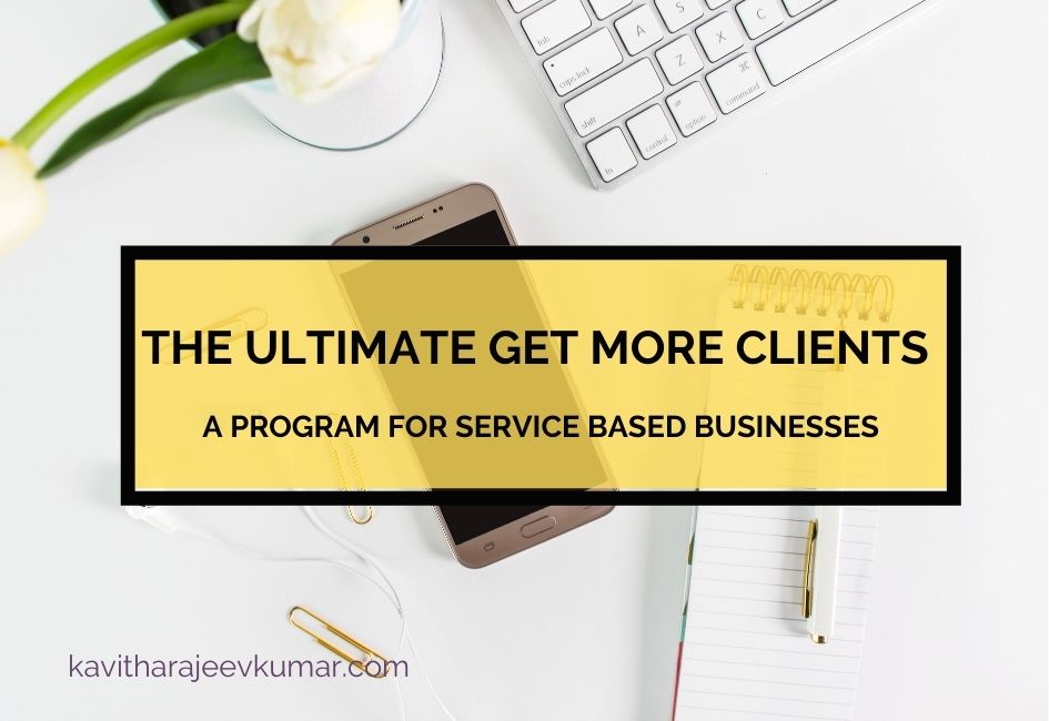 Get More Clients Coaching Program