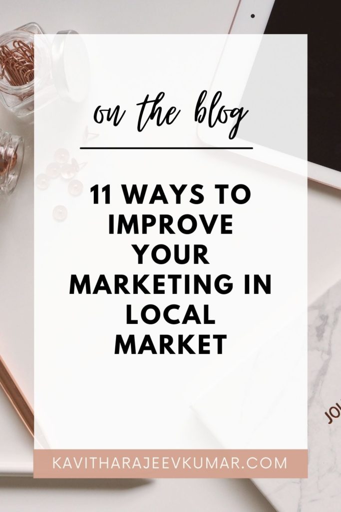 11 ways to improve youe marketing in local market