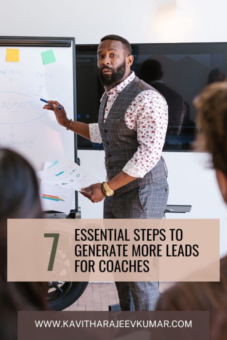 7 essential steps to generate more leads for coaches